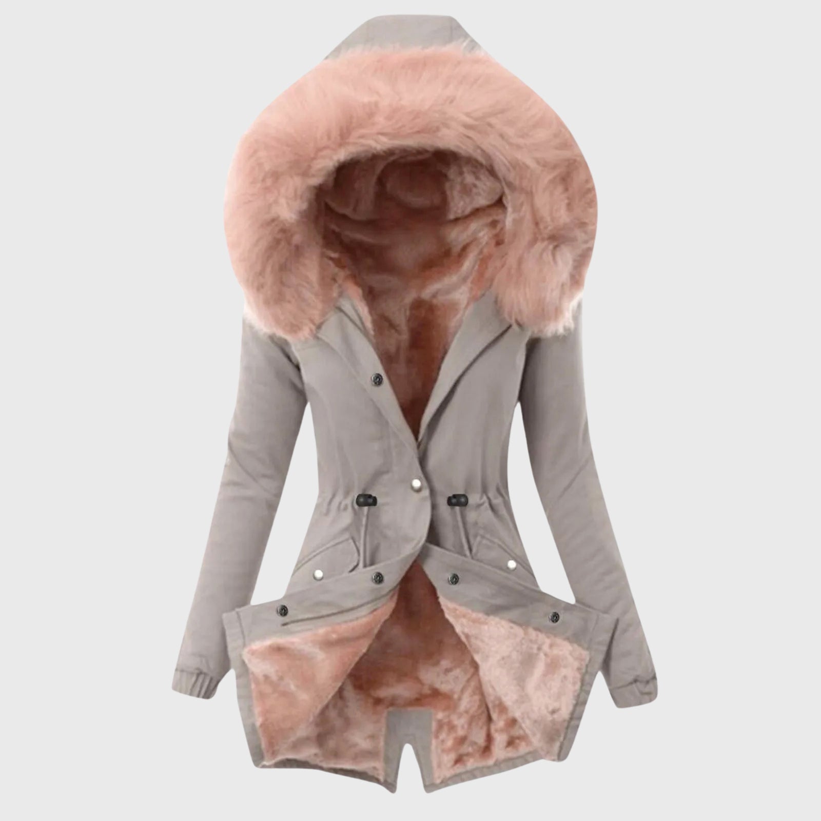 Lucia - Women’s Faux Fur Lined Hooded Parka