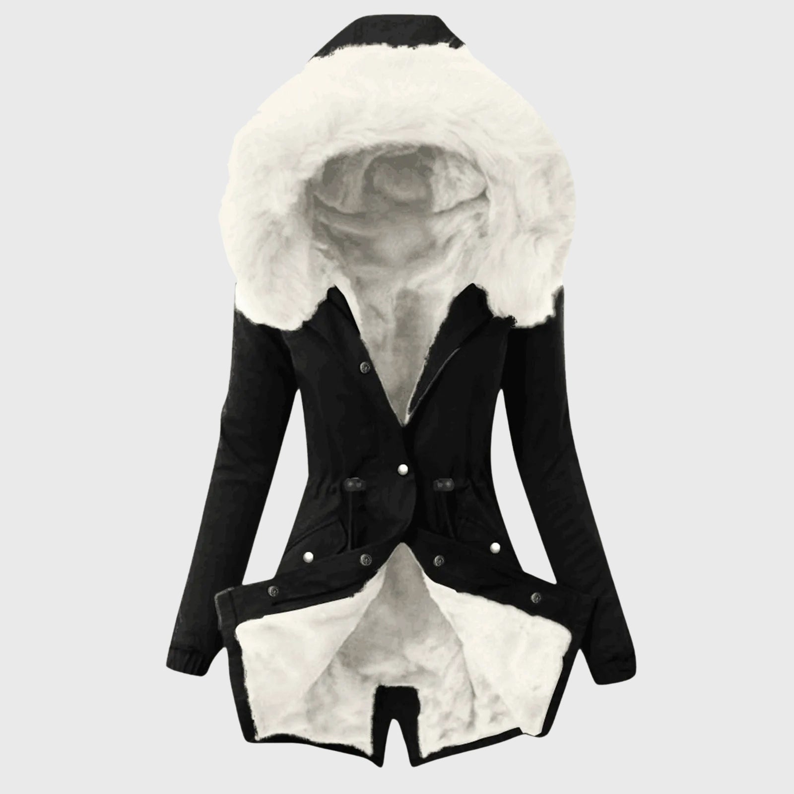 Lucia - Women’s Faux Fur Lined Hooded Parka