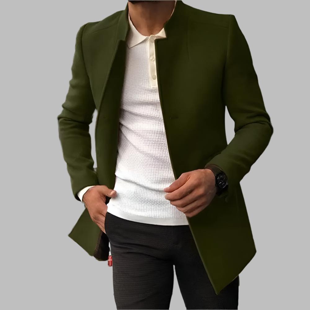 Lukas - Men's Tailored Longline Blazer