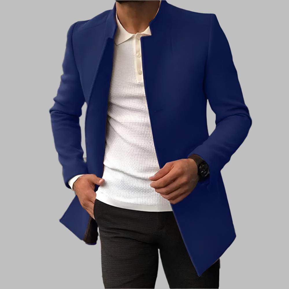 Lukas - Men's Tailored Longline Blazer