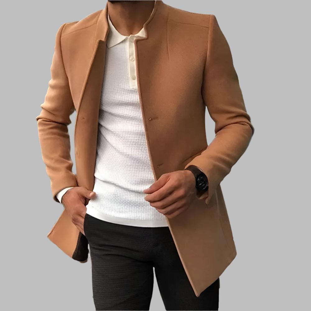 Lukas - Men's Tailored Longline Blazer
