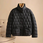 Luna - Women's Casual Square-Quilted Down Jacket