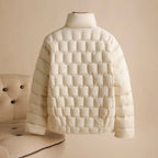 Luna - Women's Casual Square-Quilted Down Jacket