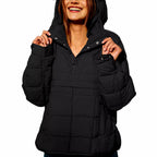 Lydia - Women's Quilted Hooded Puffer Jacket