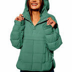 Lydia - Women's Quilted Hooded Puffer Jacket
