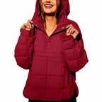 Lydia - Women's Quilted Hooded Puffer Jacket