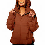 Lydia - Women's Quilted Hooded Puffer Jacket