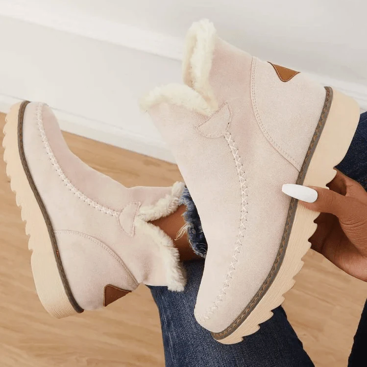 Madison - Women's Fleece-Lined Suede Ankle Boot