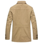 Maverick - Men's Plaid Lined Utility Jacket