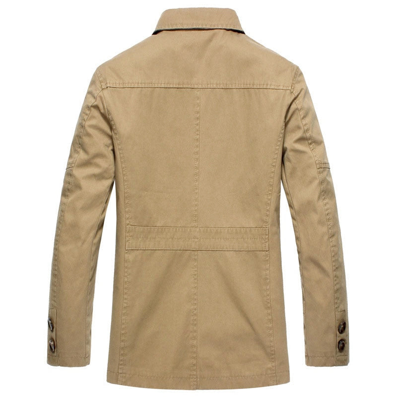 Maverick - Men's Plaid Lined Utility Jacket