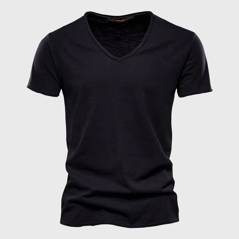 Miles - Men's Essential V-Neck T-Shirt