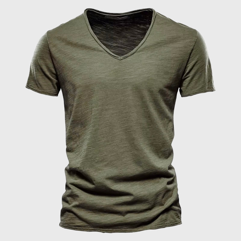 Miles - Men's Essential V-Neck T-Shirt