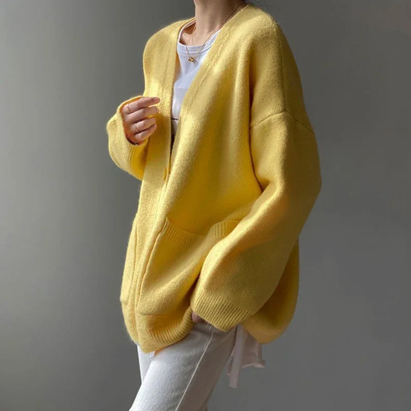 Molly - Women’s Cozy Button-Down Knitted Cardigan