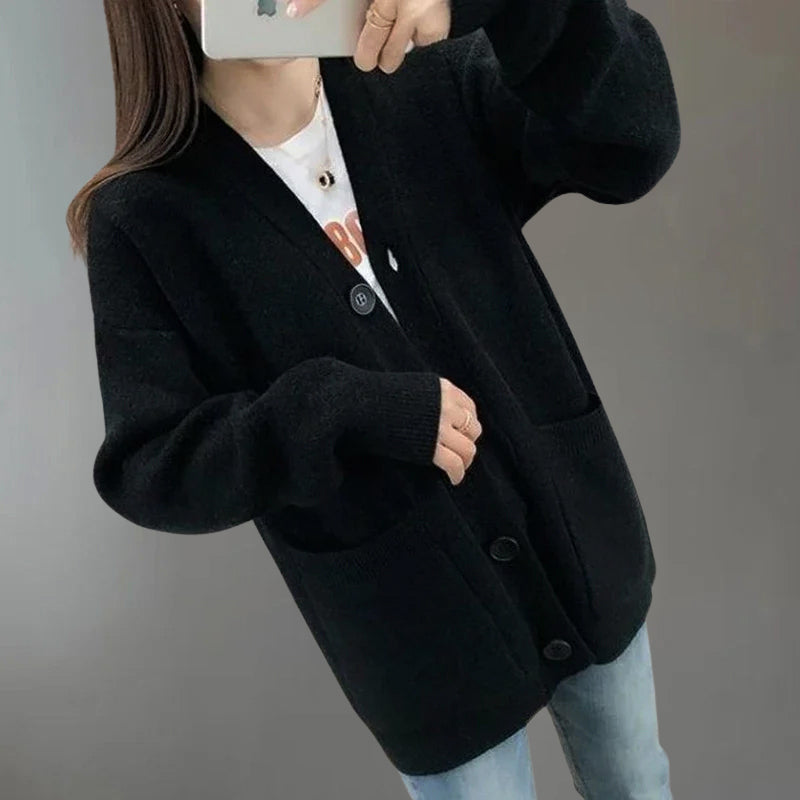 Molly - Women’s Cozy Button-Down Knitted Cardigan