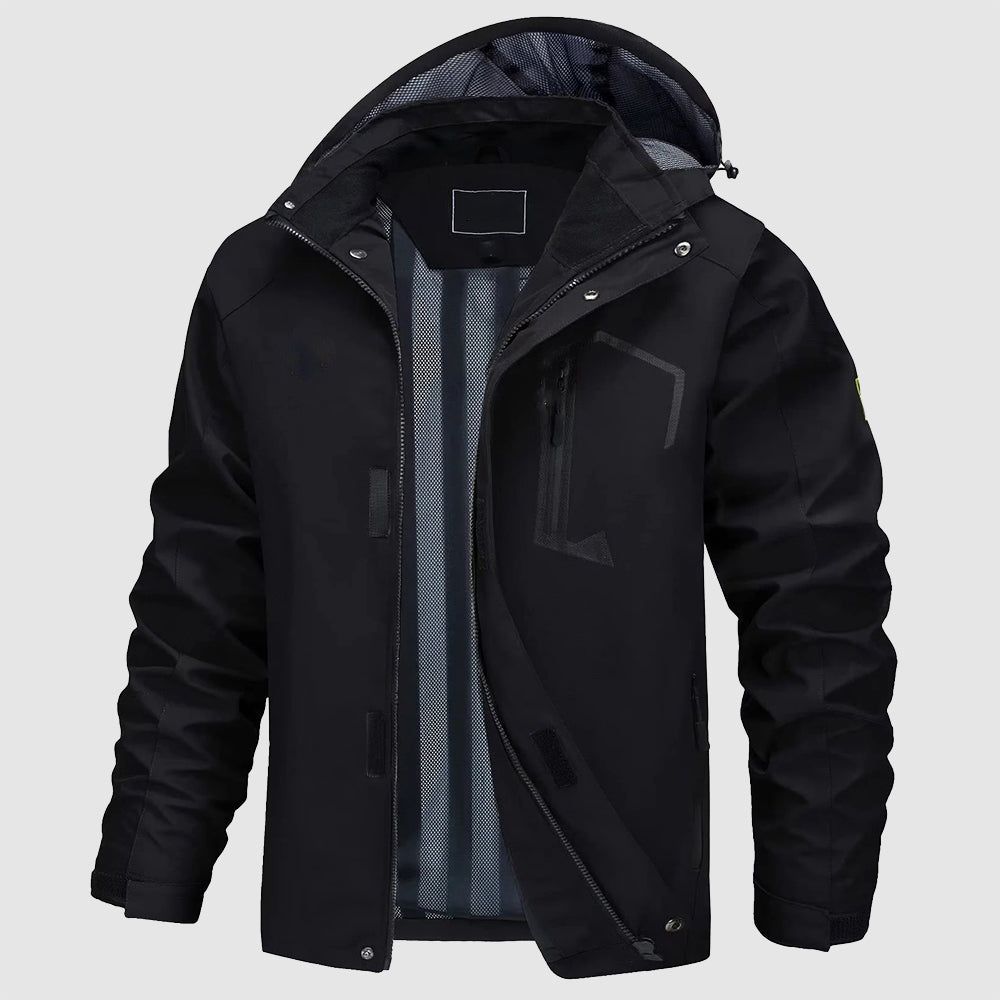 Owen - Men's Waterproof Hooded Outdoor Jacket