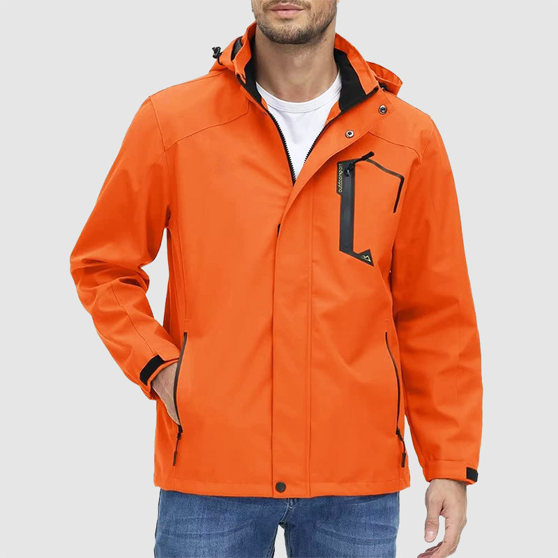 Owen - Men's Waterproof Hooded Outdoor Jacket
