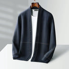Patrick - Men’s Wool Open-Front Cardigan