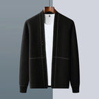 Patrick - Men’s Wool Open-Front Cardigan
