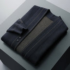 Patrick - Men’s Wool Open-Front Cardigan
