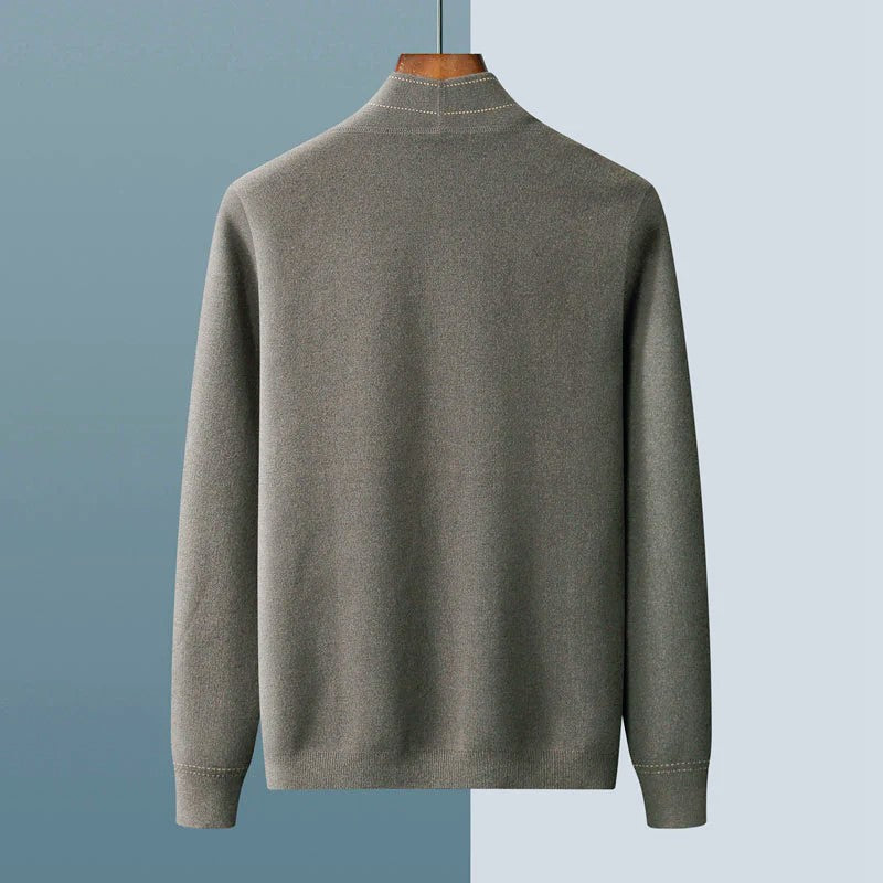 Patrick - Men’s Wool Open-Front Cardigan