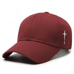 Rivelle - Embroidered Cross Baseball Cap