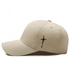 Rivelle - Embroidered Cross Baseball Cap