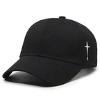 Rivelle - Embroidered Cross Baseball Cap