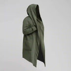 River - Men's Oversized Hooded Draped Cardigan Coat