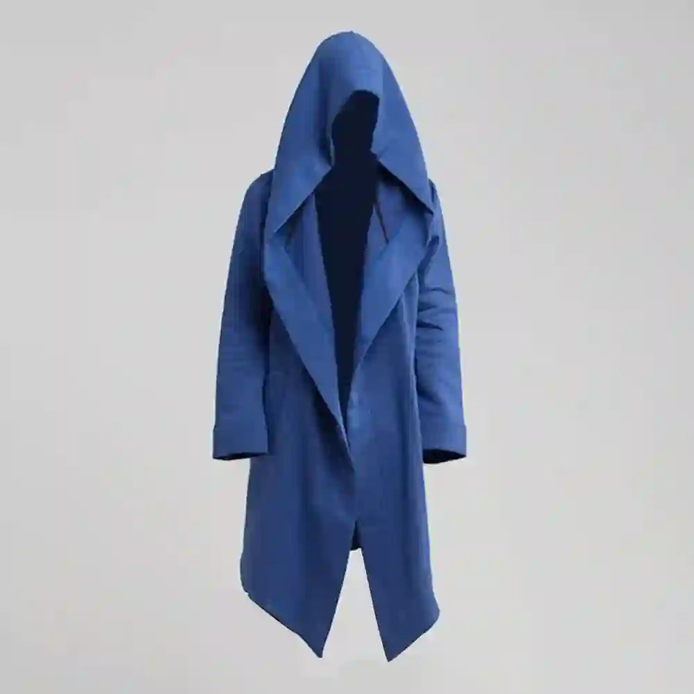 River - Men's Oversized Hooded Draped Cardigan Coat