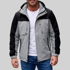 Romeo - Men's Color-Block Zip-Front Windbreaker