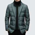 Scott - Men's Duck Down Insulated Blazer Jacket