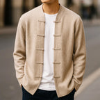 Sebastian - Men's Cashmere Blend Mandarin Collar Cardigan