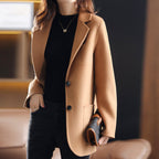 Sofia - Women’s Tailored Wool Blend Blazer Coat