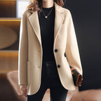 Sofia - Women’s Tailored Wool Blend Blazer Coat