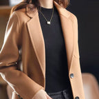 Sofia - Women’s Tailored Wool Blend Blazer Coat
