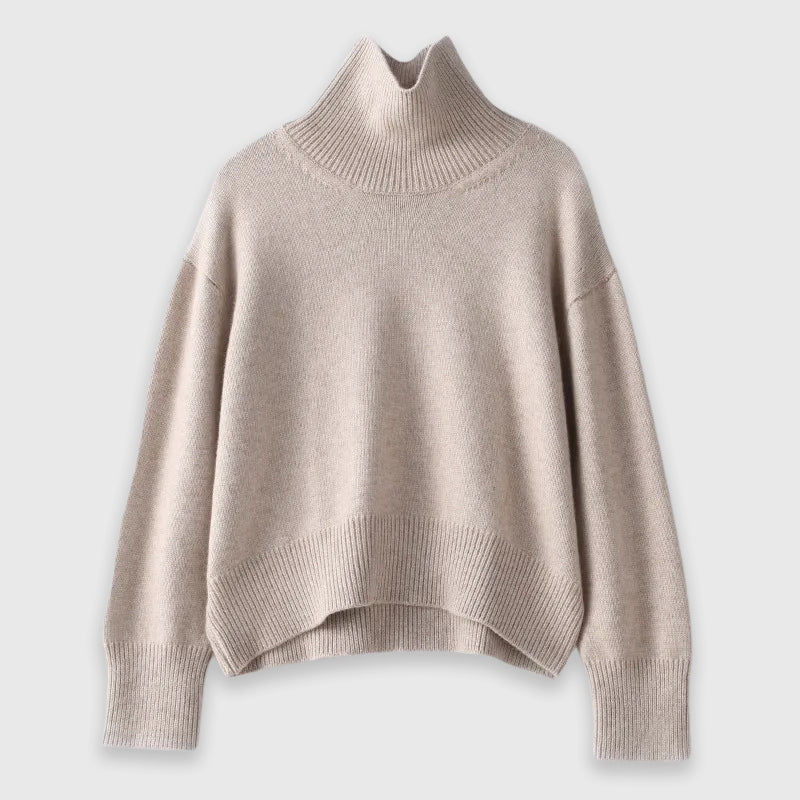 Stella - Women's Cashmere Turtleneck Sweater
