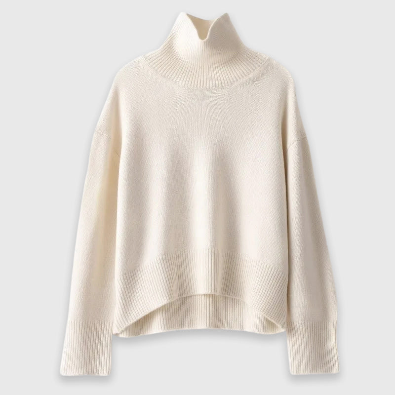 Stella - Women's Cashmere Turtleneck Sweater