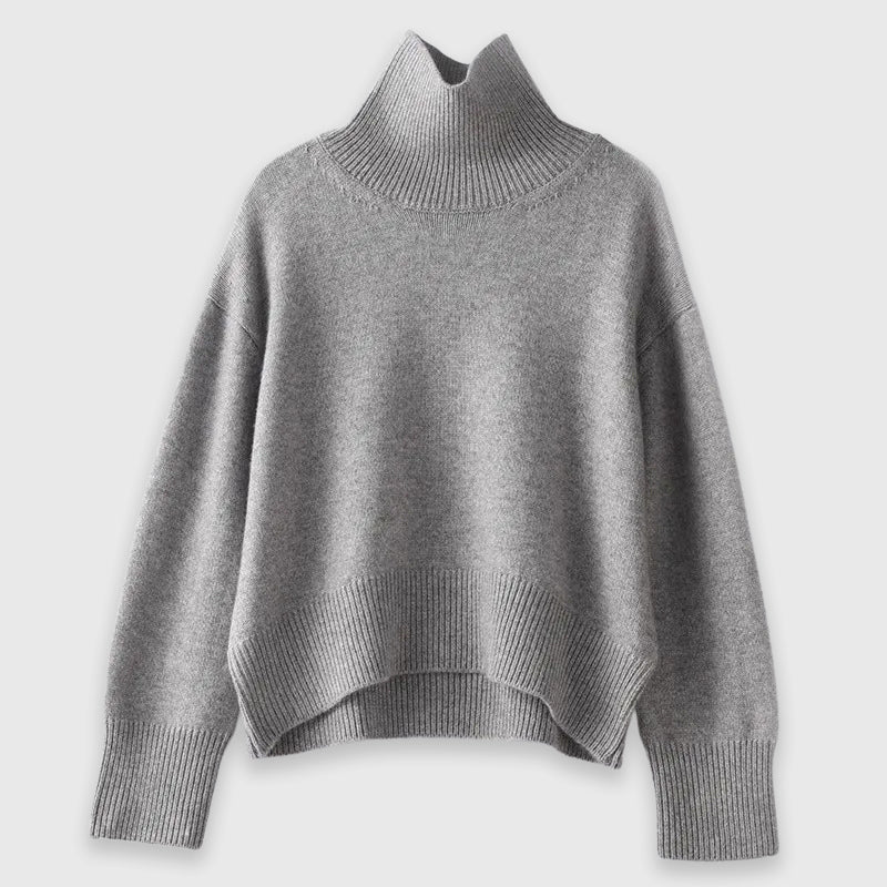 Stella - Women's Cashmere Turtleneck Sweater