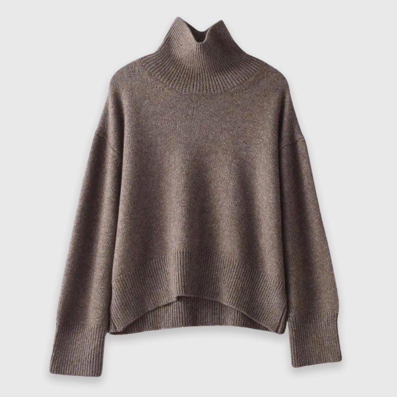 Stella - Women's Cashmere Turtleneck Sweater
