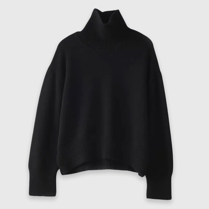 Stella - Women's Cashmere Turtleneck Sweater