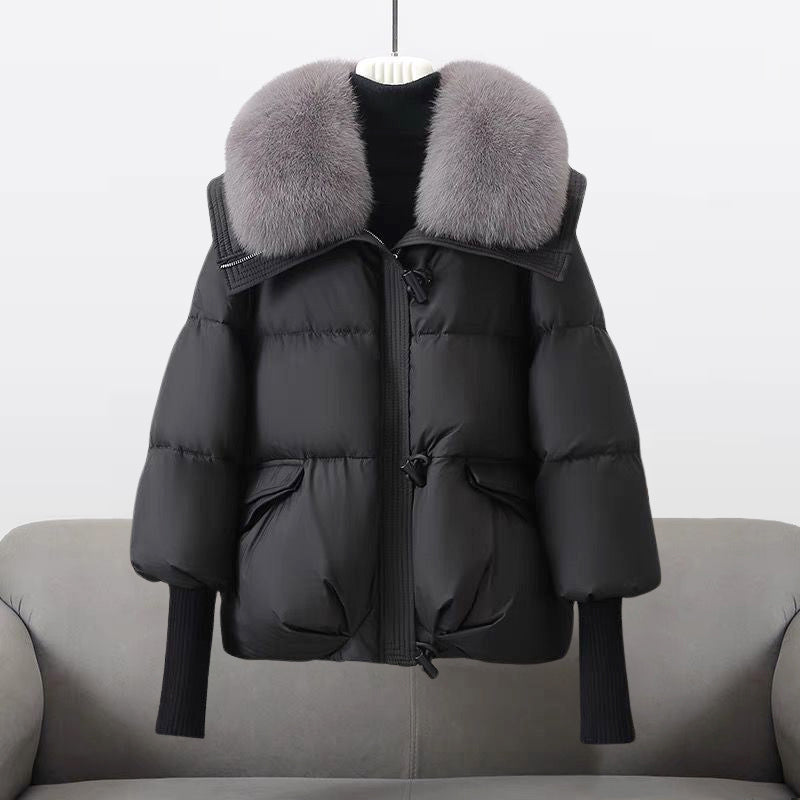 Sydney - Women's Faux Fur Collar Puffer Jacket