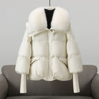 Sydney - Women's Faux Fur Collar Puffer Jacket