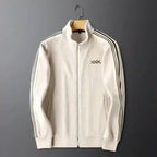Wesley - Men's Corduroy Tracksuit with Side Stripes