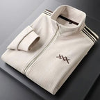 Wesley - Men's Corduroy Tracksuit with Side Stripes