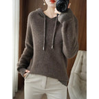 Zoey - Women's Cozy Knit Hooded Sweater