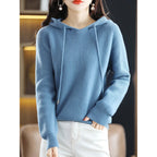 Zoey - Women's Cozy Knit Hooded Sweater