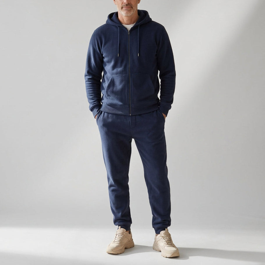 Alberto - Men's Zip Hoodie Jogger Tracksuit