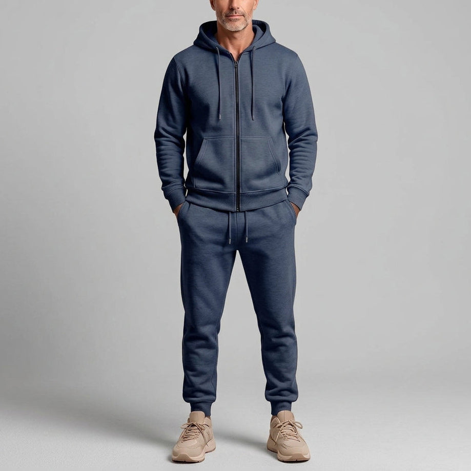 Alberto - Men's Zip Hoodie Jogger Tracksuit