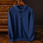 Aldous - Men's Wool Polo Shirt