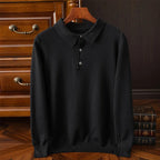 Aldous - Men's Wool Polo Shirt